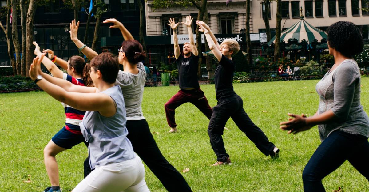 Moves with Limón Dance at Bryant Park