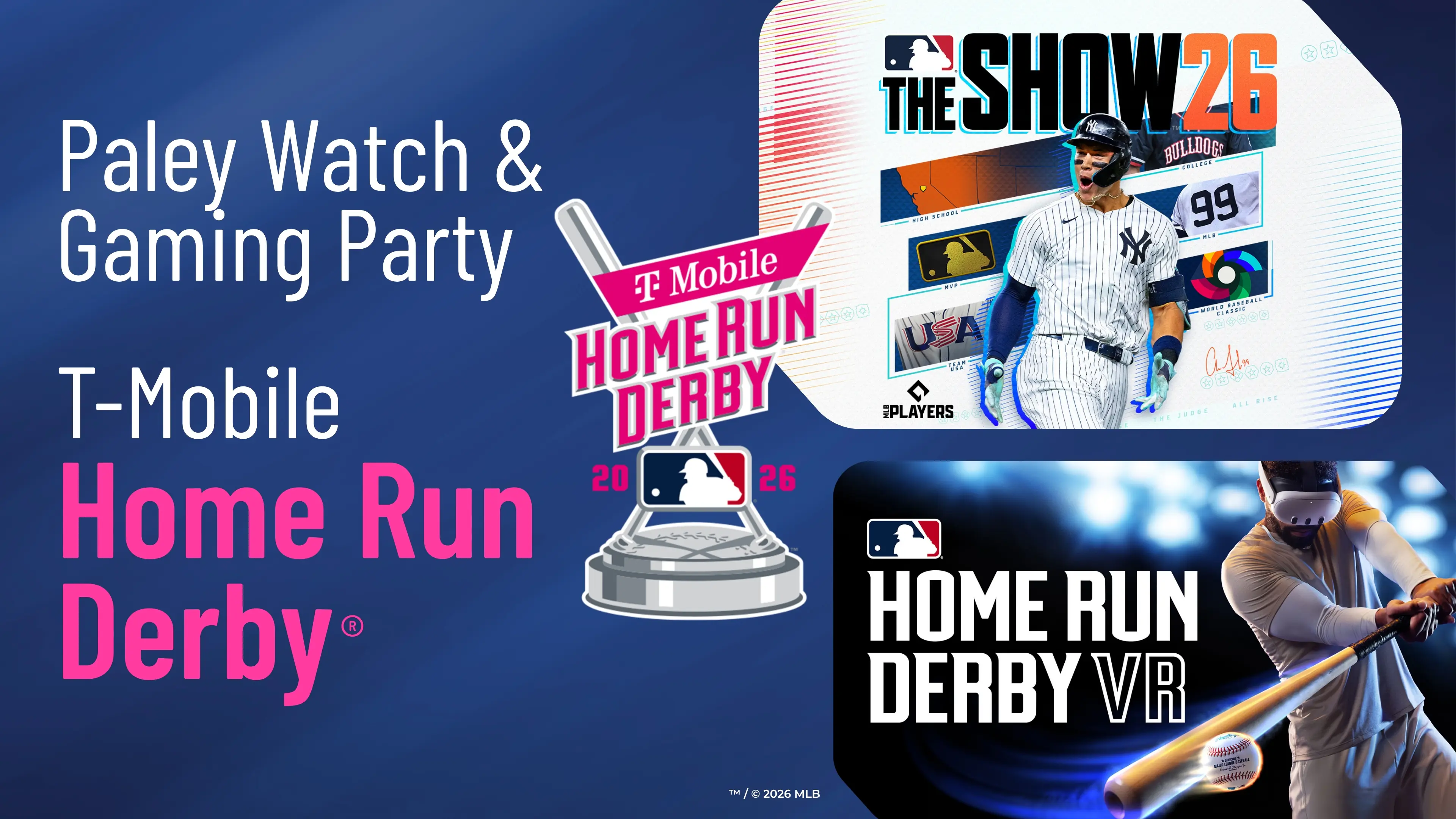 Paley Watch & Gaming Party: T-Mobile Home Run Derby